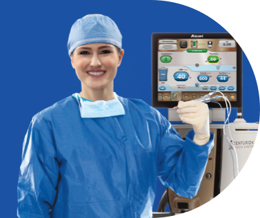 Alcon CENTURION® Vision System with ACTIVE SENTRY